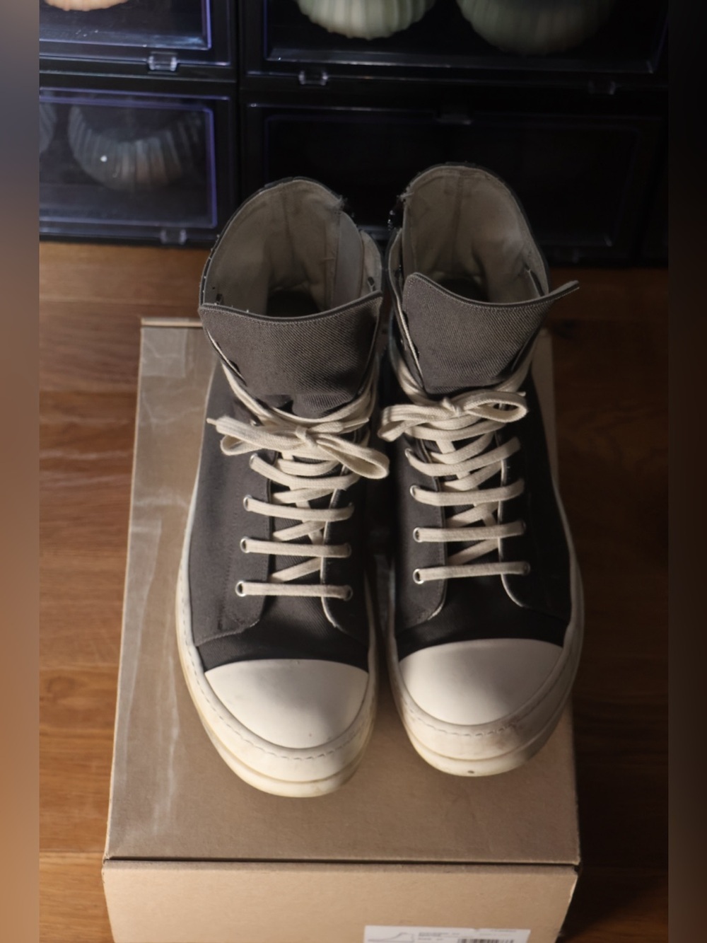 Rick Owens High-Top Ramones - Picture 9 of 9